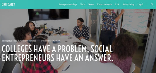 Colleges have a problem, Social Entrepreneurs have an answer